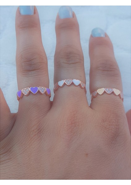 Kalpli Mineli Gümüş Yüzük fiyatları