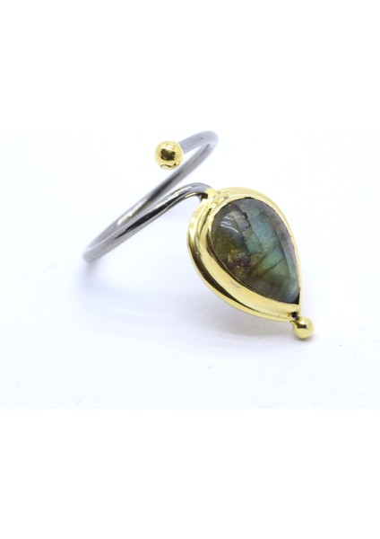 Has Taş Otantik El Yapımı Kadın Gümüş Yüzük