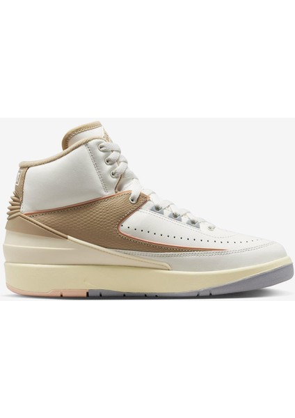 Air Jordan 2 Retro Chicago Leather Unisex Sneaker Hakiki Deri Bilekli Günlük Spor Ayakkabı Krem Sütlü Kahve fiyatları
