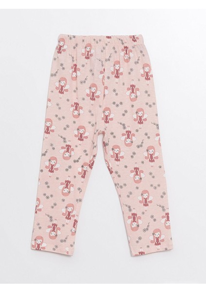 Baskılı Polo Yaka Kısa Kollu Kız Bebek Pijama Takım fırsatları