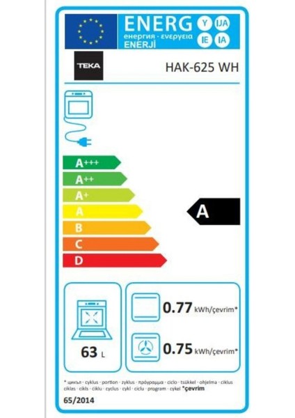 Ankastre Set Beyaz ( Hak 625 Wh - Atv 60 Wh- Gbc 64002 Kbc Wh)