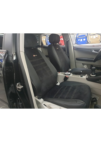 Audi A3 Araca Özel Oto Koltuk Kılıfı - Velour Ve Deri modelleri