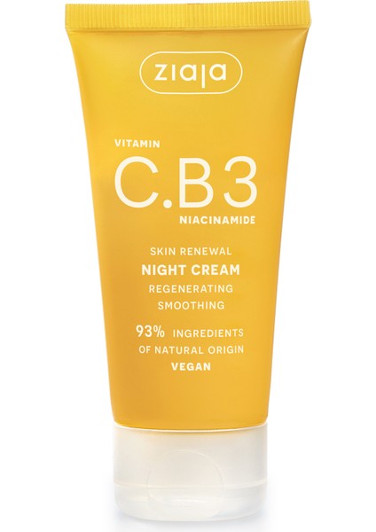 Vitamin C.B3 Niacinamide Yenileyici Gece Kremi 50 ml