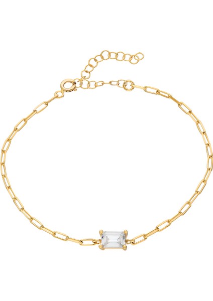 Zincir Baget Bileklik 717022 Gold