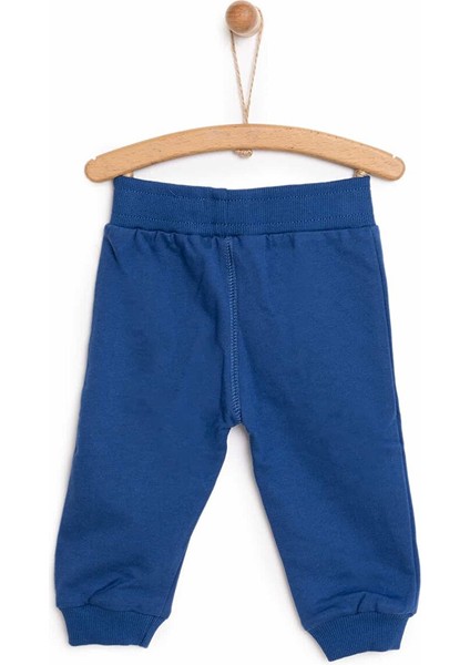 HelloBaby Basic Yazı Baskılı Az Şardonlu Eşofman Alt Erkek Bebek