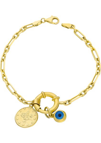 Aybike Nazar Bileklik 719133 Gold