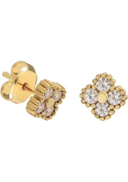Yonca Küpe 717026 Gold
