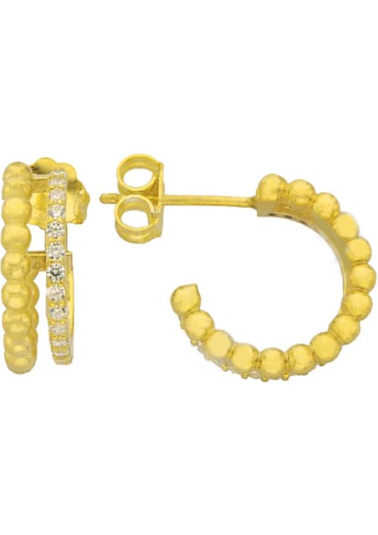 Top Halka Küpe 717098 Gold