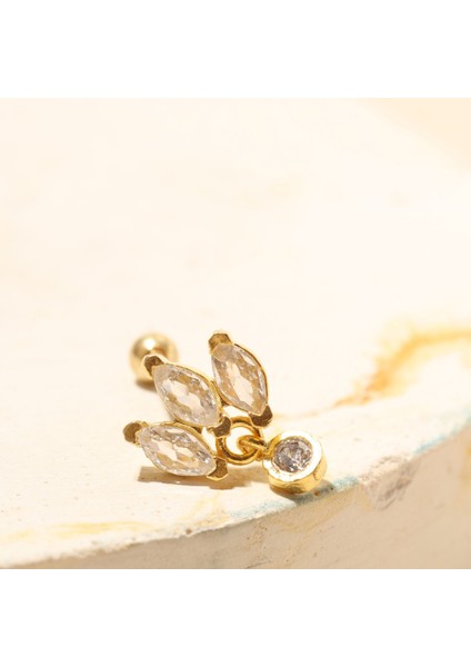 Askılı Çiçek Piercing 717128 Gold fiyatları