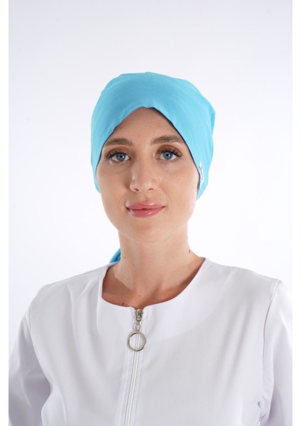 Düz Gökyüzü Tesettür Doktor Hemşire Hastane Aşçı Cerrahi Bone