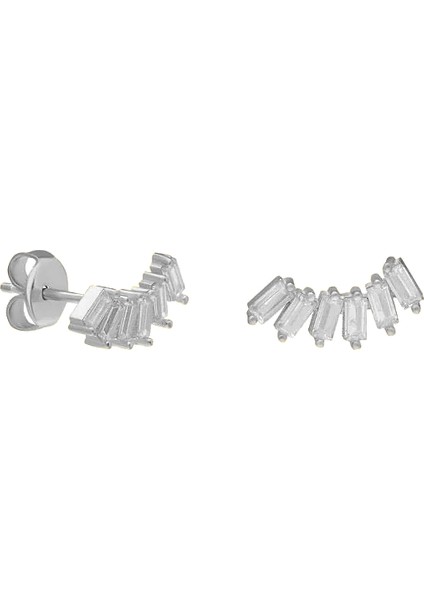 Zirkon Küpe 717046 Silver