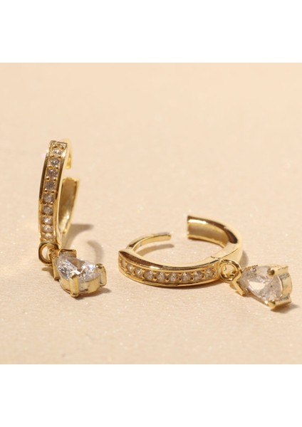 Damla Taşlı Küpe 717106 Gold fiyatları