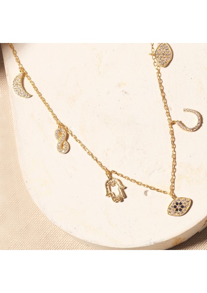 Charm Kolye 718938 Gold