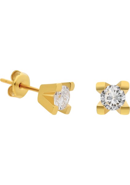 Tektaş Küpe 717028 Gold