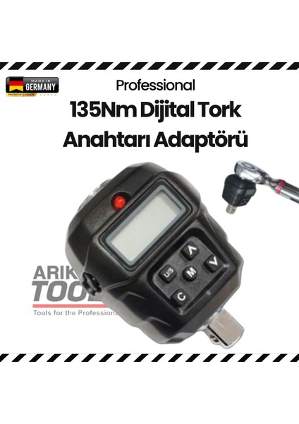 135NM Dıjıtal Tork Anahtarı Adatörü Germany