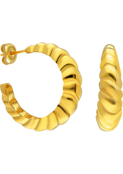 Kabuk Halka Küpe 718884 Gold