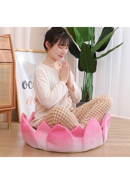 62 cm Budist Lotus Lotus Yastık Çocuklar ve Yetişkinler Peluş Oyuncak (Yurt Dışından)