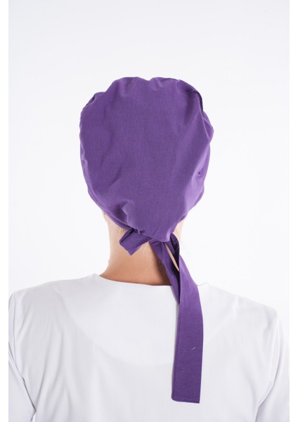 Düz Mor Tesettür Doktor Hemşire Hastane Aşçı Cerrahi Bone modelleri