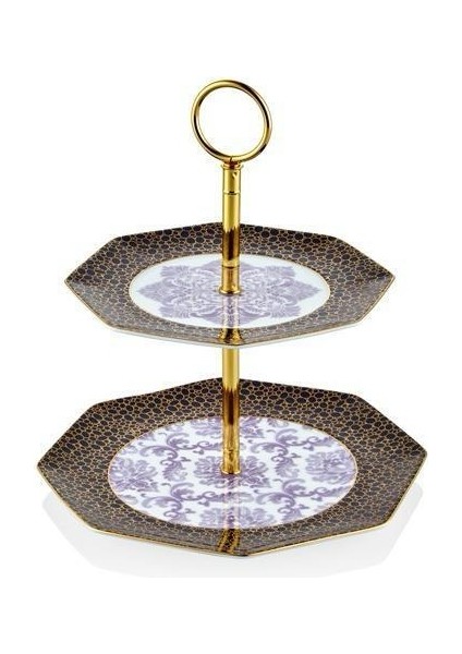 Tea Delight Kurabiyelik Iris Purple Blooming Baroque 1 Adet