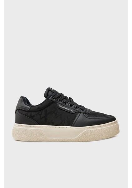 Armani Exchange Deri Sneaker Erkek Ayakkabı XUX196 XV905 00002