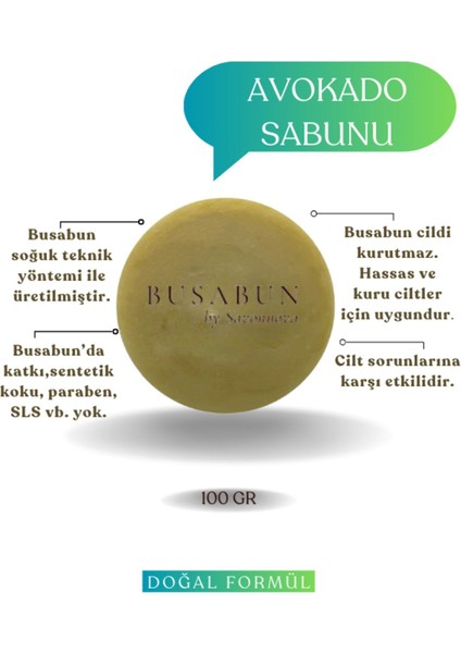 Avokado Sabunu Doğal Ve Katkısız Sabun 100 Gr