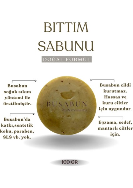 Bıttım Sabunu Doğal Ve Katkısız Sabun 100 Gr