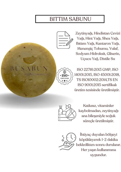 Bıttım Sabunu Doğal Ve Katkısız Sabun 100 Gr fiyatları