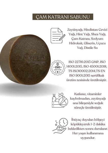 Çam Katranı Sabunu Doğal Ve Katkısız Sabun 100 Gr fiyatları