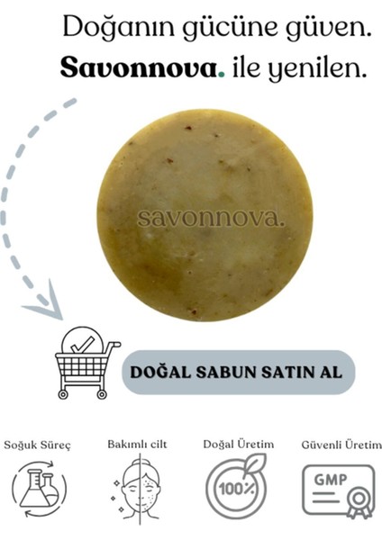 Doğal Bıttım Sabunu, Cilt Için Katkısız El Yapımı Sabun 100 Gr fırsatları