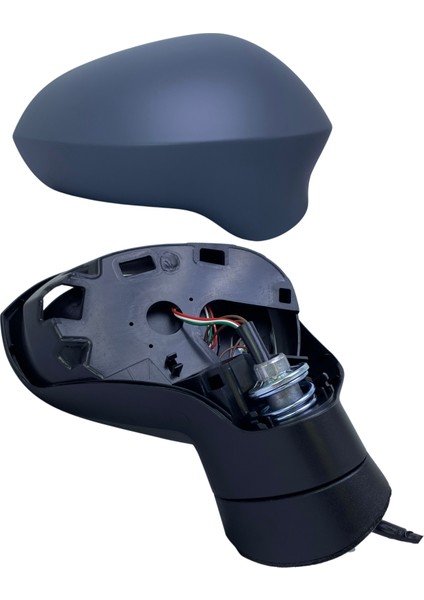 Dış Dikiz Aynası Seat Ibiza 2009-2017 Elektrikli, Isıtmalı, Manuel Katlanır, Astarlı Kapak, 5 Pin