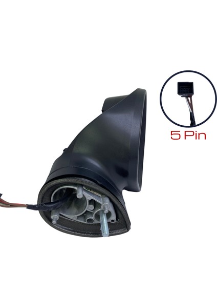 Dış Dikiz Aynası Seat Ibiza 2009-2017 Elektrikli, Isıtmalı, Manuel Katlanır, Astarlı Kapak, 5 Pin indirimleri