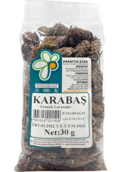 Papatya Gıda Karabaş 30 gr