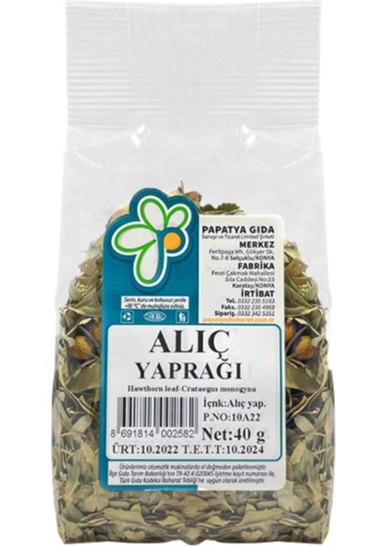 Alıç Yaprağı 40 gr