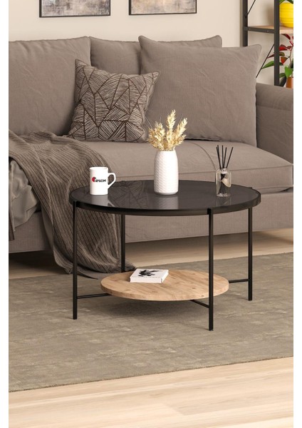 Oslo Orta Sehpa, Füme Temperli Cam , Atlantik Çam modelleri