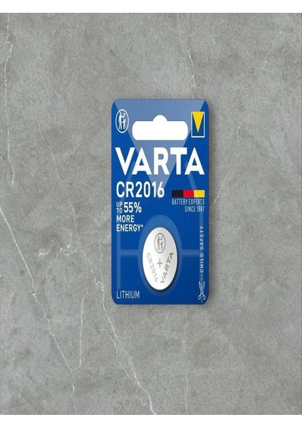 CR2016 3V Lityum Pil-2 Adet-Erpilsan Elektronik