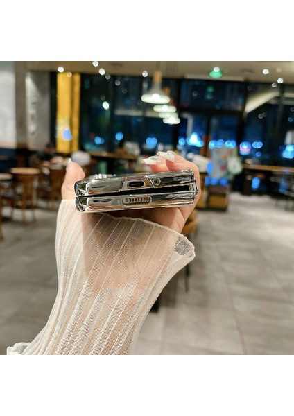 Samsung Galaxy Z Fold3 Için Elektrokaplama Parıltılı Telefon Kılıfı (Yurt Dışından) modelleri