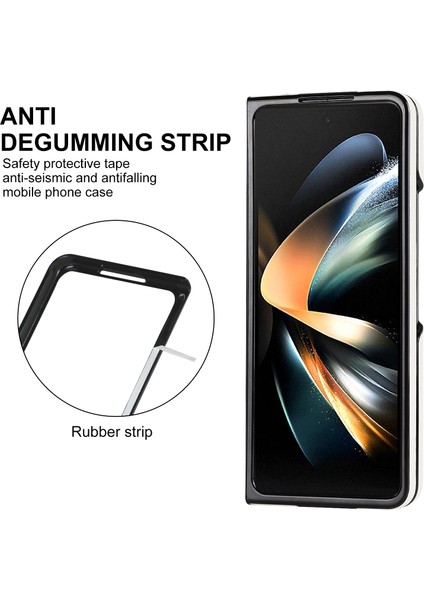 Samsung Galaxy Z Fold6 Için V Şeklinde Dönen Halkalı Kılıf (Yurt Dışından) modelleri