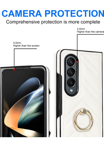 Samsung Galaxy Z Fold6 Için V Şeklinde Dönen Halkalı Kılıf (Yurt Dışından) fırsatları