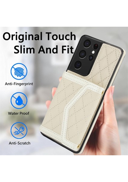 Samsung Galaxy S21 Ultra 5g Için Ekleme Eşkenar Dörtgen Çanta Kılıfı (Yurt Dışından) fiyatları