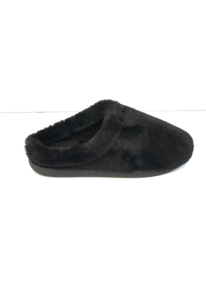 Kafkaslar Tüylü Peluş Yumuşak Yıkanabilir Bayan Ev Terliği