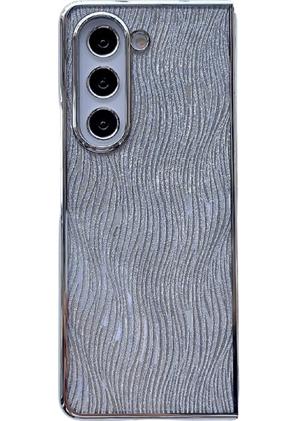 Samsung Galaxy Z Fold6 Için Dalgalar Glitter Pc Telefon Kılıfı (Yurt Dışından)