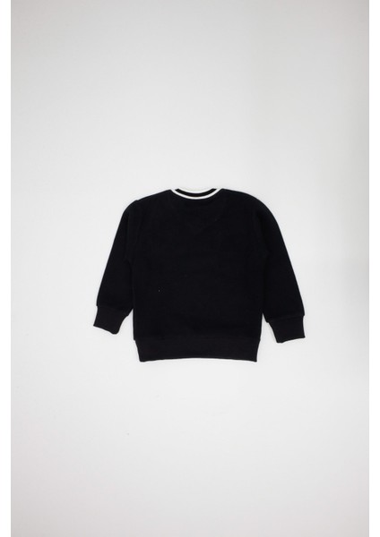 Erkek V Yaka Sweat - Selanik Kumaş Triko Yaka Detaylı Okul ve Günlük Giyim için Sweat_RG3365 fiyatları