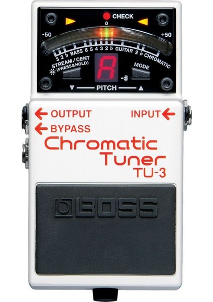 Müzik Reyonu Boss Tu-3 Chromatic Tuner Bas ve Elektro Gitar Için