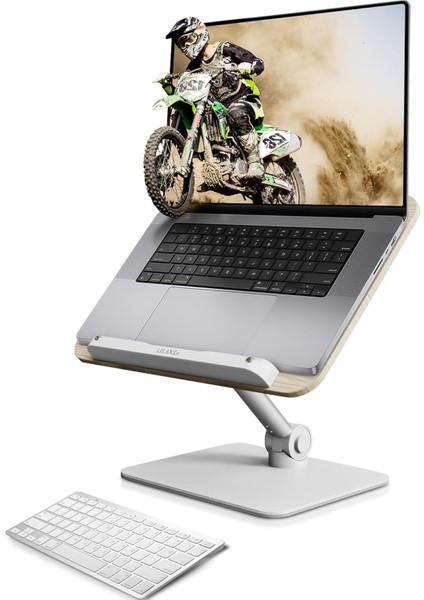 Ayarlanabilir Dizüstü Bilgisayar Standı, 17 Inçe Kadar MacBook Pro/air Için, Ergonomik Masa Üstü Yükseltici