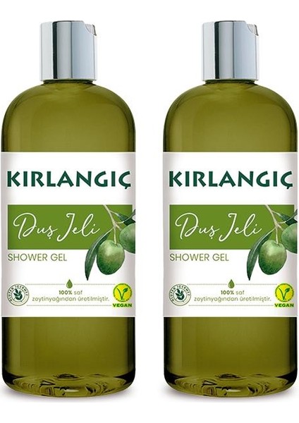 400 Ml Zeytinyağlı Duş Jeli * 2 Adet