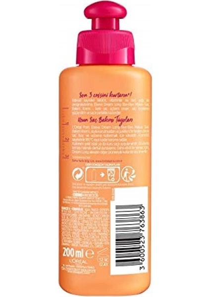 Dream Long Makas Saç Bakım Kremi, 200 ml