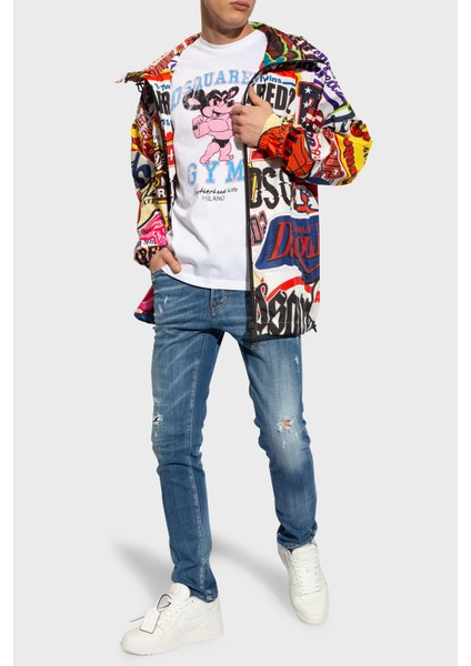 Streç Pamuklu Skinny Fit Jeans Erkek Kot Pantolon S74LB1445 S30342 470