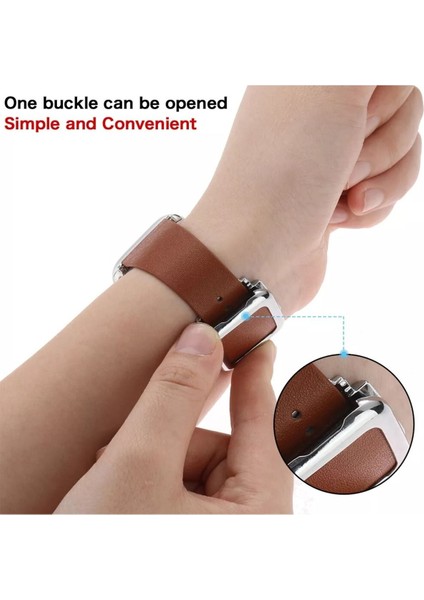 Apple Watch Uyumlu 38/40/41 Mm Için Modern Buckle Hakiki Deri Kordon fiyatları