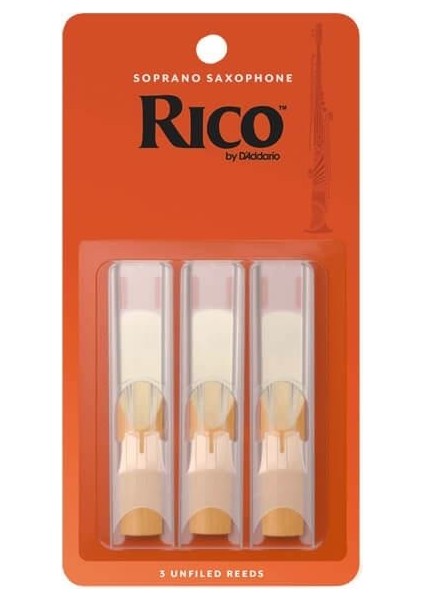 RIA0320 Soprano Saksafon Kamışı 3lü Paket NO 2