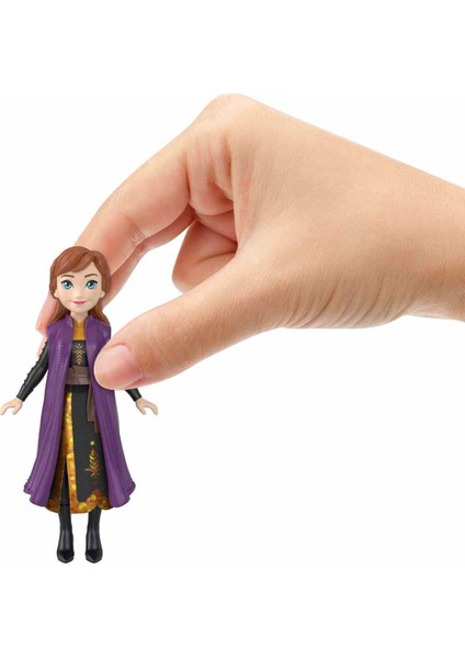 Disney Frozen Disney Karlar Ülkesi Elsa ve Anna Mini Bebekler HLW97 - Anna